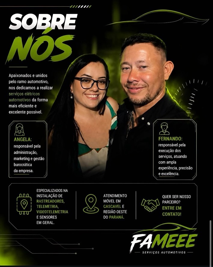 Fernando e Angela, FAMEEE Serviços Automotivos